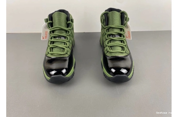  11 CT8012-300 Green Jordan Military Retro CT8012-300 0608